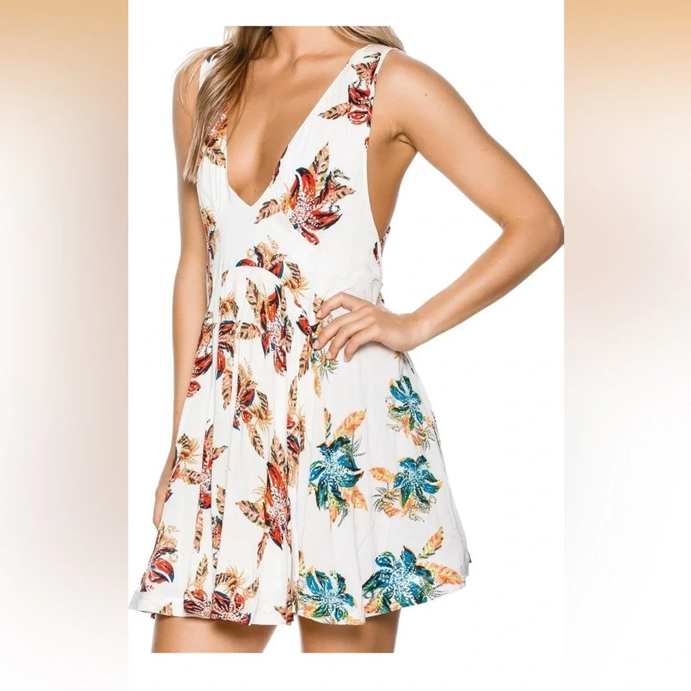 Free People Thought I Was Dreaming Mini Dress Size XS - Picture 7 of 16